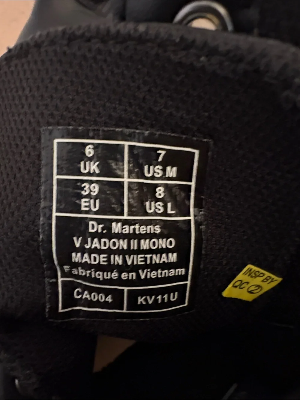 Vegan Leather Platform Doc Martens